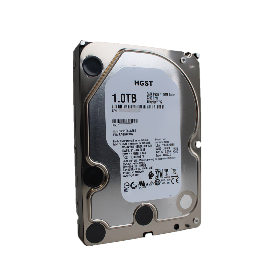 HUS722T1TALA604,WESTERN DIGITAL Hard Drive 3.5