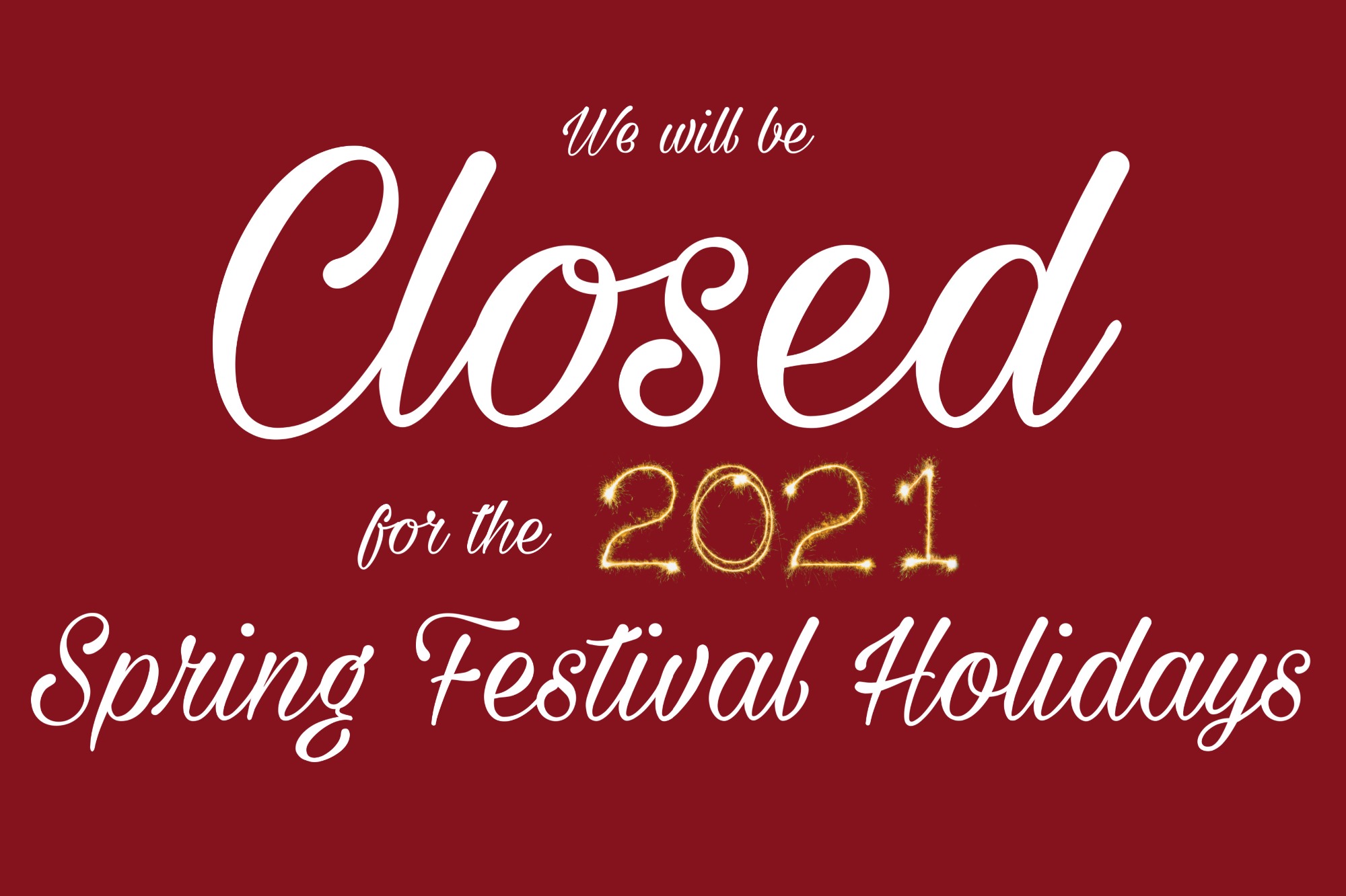 Holiday Notice of Spring Festival